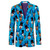 Blue and Brown Winter Winner Boys Teen Christmas Suit - 16Y - IMAGE 3