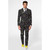 Black and Yellow Disco Dude Men's Adult Carnival Suit - US42 - IMAGE 2