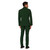 Basil Green Classic Solid Men's Adult Prom Slim Fit Suit - US48 - IMAGE 2