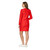 Red and White Santa Women's Adult Christmas Suit - 2XL - IMAGE 2