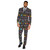 Black and White Winter Pac-Man Printed Men's Adult Christmas Suit - US52 - IMAGE 1