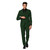 Basil Green Classic Solid Men's Adult Prom Slim Fit Suit - US40 - IMAGE 1