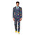 Blue and Green Las Vegas Themed Casino Men's Adult All Year Suit - US46 - IMAGE 1