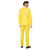 Yellow Classic Solid Men's Adult Slim Fit Prom Suit - Small - IMAGE 2