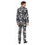 Black and White Pumpkin Printed Men's Adult Halloween Suit - Large - IMAGE 2