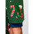 Green and Red Santa Claus Men's Adult Christmas Suit - US48 - IMAGE 5