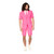 Bubblegum Pink Classic Summer Men's Adult Slim Fit Suit - US52 - IMAGE 1