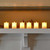 Set of 6 Beige Unique Battery Operated LED Candles with Moving Flame, 3" - IMAGE 3