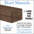 60” Cabin Brown Cades Cove Shiplap Wood Shelf or Mantle Shelf - IMAGE 6