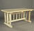 68" Natural Cedar Log-Style Outdoor Wooden Park Style Picnic Table - IMAGE 1