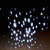 5" White Confetti Dots Electric LED Christmas Projector Lights - IMAGE 4