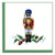6" Green and White Nutcracker Square Christmas Greeting Card - IMAGE 1