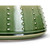 Set of 3 Green Glossy Finish Nopal Planters Table Top Decor 12.35" - IMAGE 4