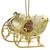 ChemArt 2.5" Collectible Keepsakes Open Sleigh Christmas Ornament - IMAGE 1