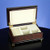 3.75" Limited Edition Classic Floral Footed Wooden Musical Jewelry Box - IMAGE 1