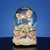 6" Animated Musical Hearts and Roses Carousel Horse Water Globe Glittering Snow Dome - IMAGE 1