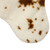 Plush Cowhide Inspired Christmas Stocking with Pom Poms - 20.5" - Brown - IMAGE 4