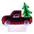 LED 3D Truck Christmas Infinity Mirror - 7.25" - IMAGE 2