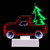LED 3D Truck Christmas Infinity Mirror - 7.25" - IMAGE 4
