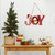 Santa Hat and Belt Joy Christmas Wall Sign - 12.25" - IMAGE 2