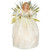 Angel with Candle Lighted Christmas Tree Topper - 10.5” - Gold - Clear Lights - IMAGE 2