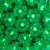 LED Lighted Starlight Floral Sphere Outdoor Hanging Christmas Decoration- 7.5" - Green Lights - IMAGE 5