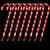 Lighted Candy Cane 8-Function Outdoor Christmas Pathway Markers - 24" - Set of 8 - IMAGE 3