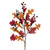 Lighted Berries and Leaves Fall Harvest Spray - 29" - Warm White - IMAGE 3