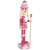 Pastel Candy Nutcracker King Christmas Figure - 21.5" - Pink - IMAGE 4