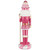 Pastel Candy Nutcracker King Christmas Figure - 21.5" - Pink