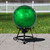 Turtle Shell Inspired Mirrored Outdoor Garden Gazing Ball - 10" - Green - IMAGE 1