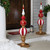 Commercial Size Candy Cane Ball Finial Christmas Decoration 48" - Red and White - IMAGE 4