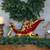 Santa's Sleigh Christmas Decoration - 19" - IMAGE 1