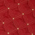 Round Quilted Christmas Tree Skirt - 72“ - Red - IMAGE 5