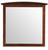 Wooden Framed Rectangular Dresser Mirror - 37" - Chocolate Brown - IMAGE 1