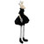 Sitting Reindeer with Dangling Legs Christmas Figure - 18" - IMAGE 3