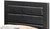 Solid Padded Upholstered Panel Twin Bed - 81" - Black - IMAGE 6
