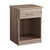 1-Drawer Nightstand with Open Shelf - 24" - Light Brown - IMAGE 2