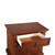 2-Drawer Cherry Finish Wooden Nightstand - 28" - Red - IMAGE 3