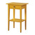 1-Drawer Wooden Nightstand with Open Shelf - 28" - Yellow - IMAGE 2