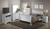 Wooden Sleigh Queen Platform Bed - 84" - White - IMAGE 2