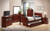 Wooden Twin Platform Bed with Trundle - 87" - Brown - IMAGE 4