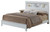 King Platform Bed with Storage Shelves - 87" - White - IMAGE 3