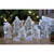 Acrylic Christmas Nativity Figurine Sets - 9.5" - Clear - 18-Pieces - IMAGE 2