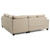 Tufted Microsuede L-Shape Sectional Sofa - 80" - Beige - IMAGE 4