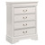 4-Drawer Wooden Bedroom Chest - 41" - White - IMAGE 5