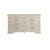 6-Drawer Wooden Bedroom Double Dresser - 60" - Beige - IMAGE 1