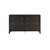 6-Drawer Wooden Bedroom Double Dresser - 58" - Black - IMAGE 1