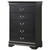 Wooden 5-Drawer Bedroom Chest - 48" - Black - IMAGE 3