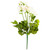 Geranium Artificial Floral Spray - 19" - White and Pink - IMAGE 2